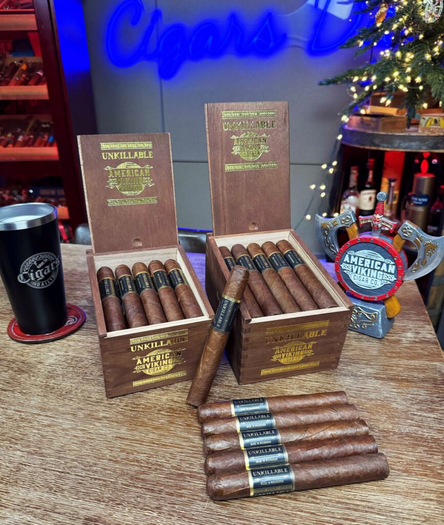 American Viking Cigars Announces Unkillable, a Full-Strength Maduro 1 American Viking Unkillable Press image