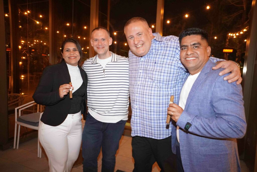 PCA Coverage - Premium Cigar Association's Annual Convention & Trade Show 36 Angelica Garmendia Brandon Searfoss Alex Svenson and Jose Arquimides Perez Palacios