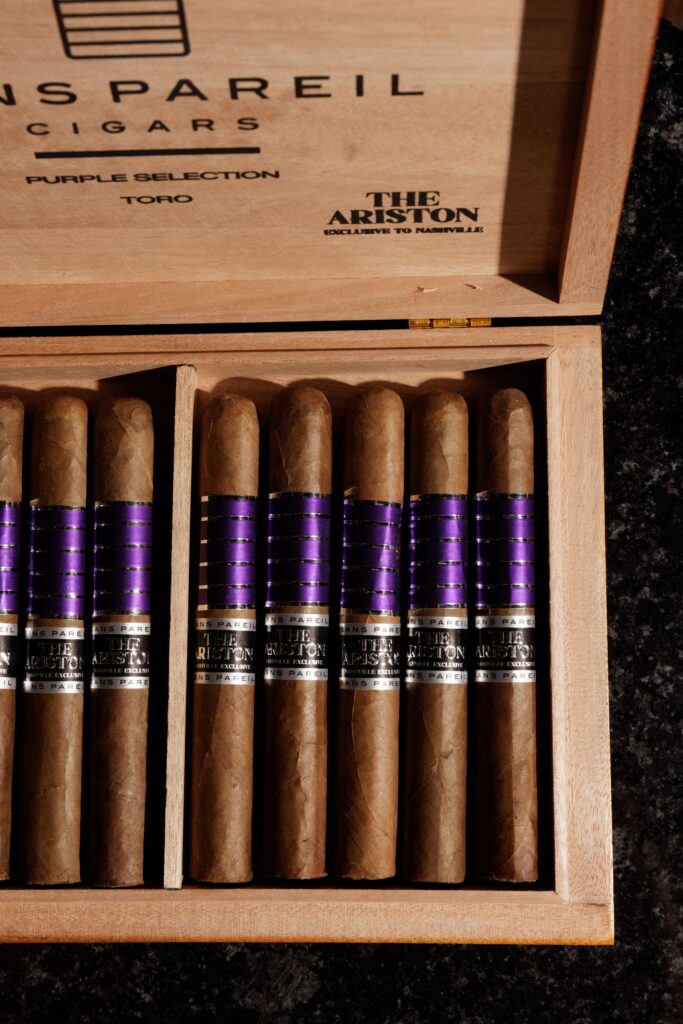 The Ariston Launches The Ariston Purple Toro Cigar with Sans Pareil 6 Ariston May2026 Preview 2