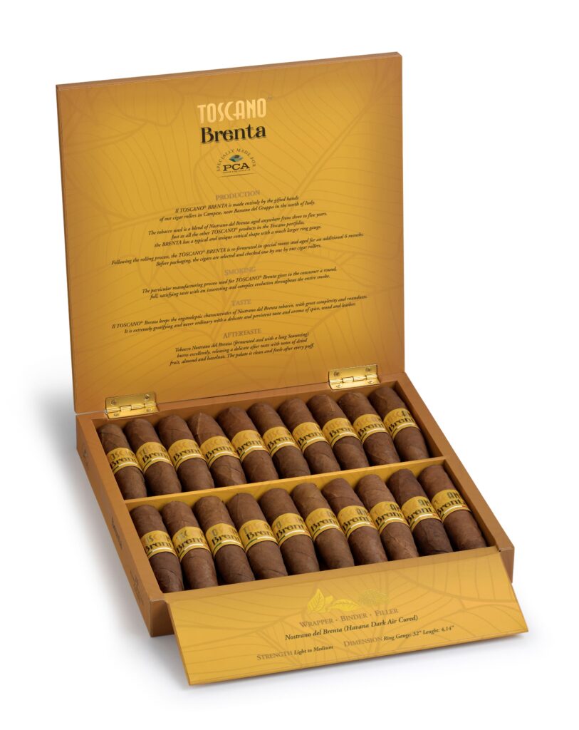 BRENTA box open