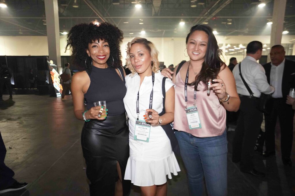 PCA Coverage - Premium Cigar Association's Annual Convention & Trade Show 2 Ben Williams Octavia Toliver and Jaxx Guevarra 2