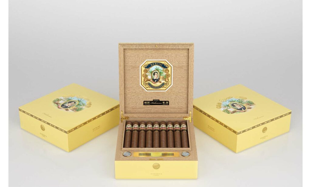 Byron Limited Edition Humidors Scheduled to Hit Retailers Next Month 1 Byron 20th Century Habaneros 2023 WEB