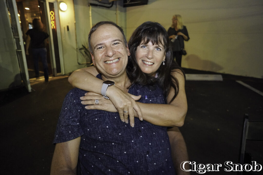 Downtown Cigar Bar 8th Year Anniversary Party 3 Carlos Rebollo and Laura Day Rebollo2