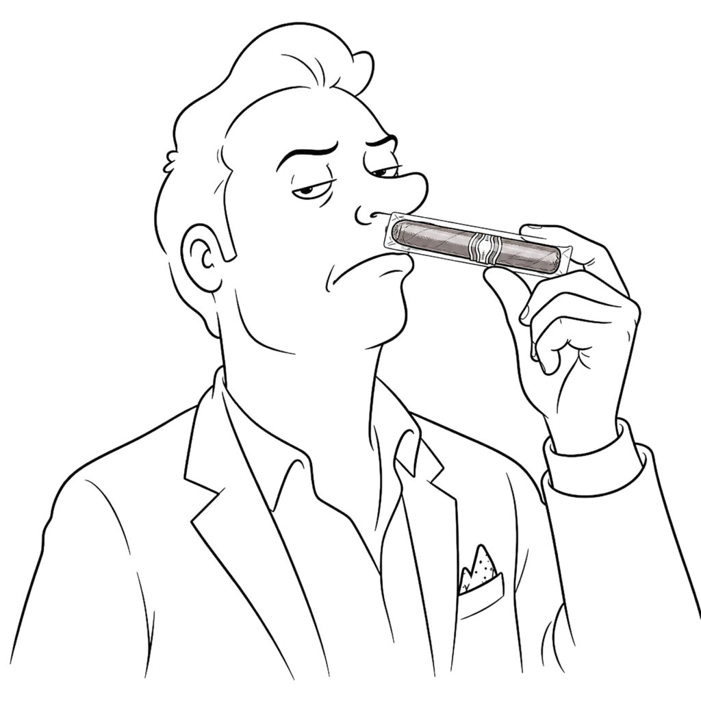 Cigar Smoking Faux Pas│20th Anniversary Edition 3 Cello Smeller