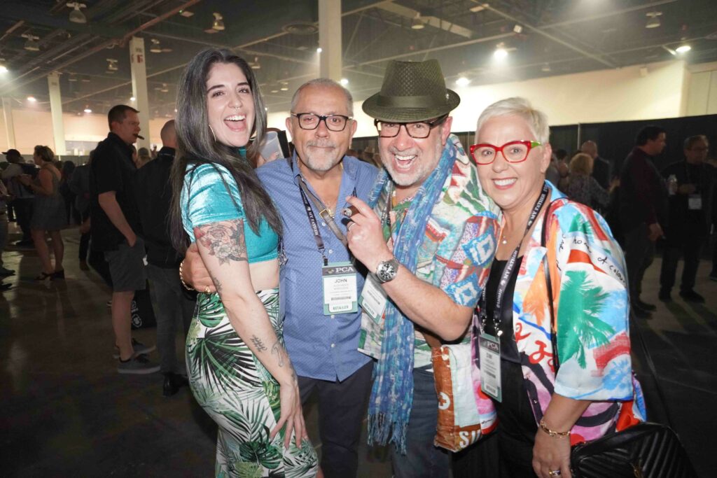 PCA Coverage - Premium Cigar Association's Annual Convention & Trade Show 4 Chelsea Hendricks John Alexander Maroudas Paulie Segal and Dimi Maroudas 1