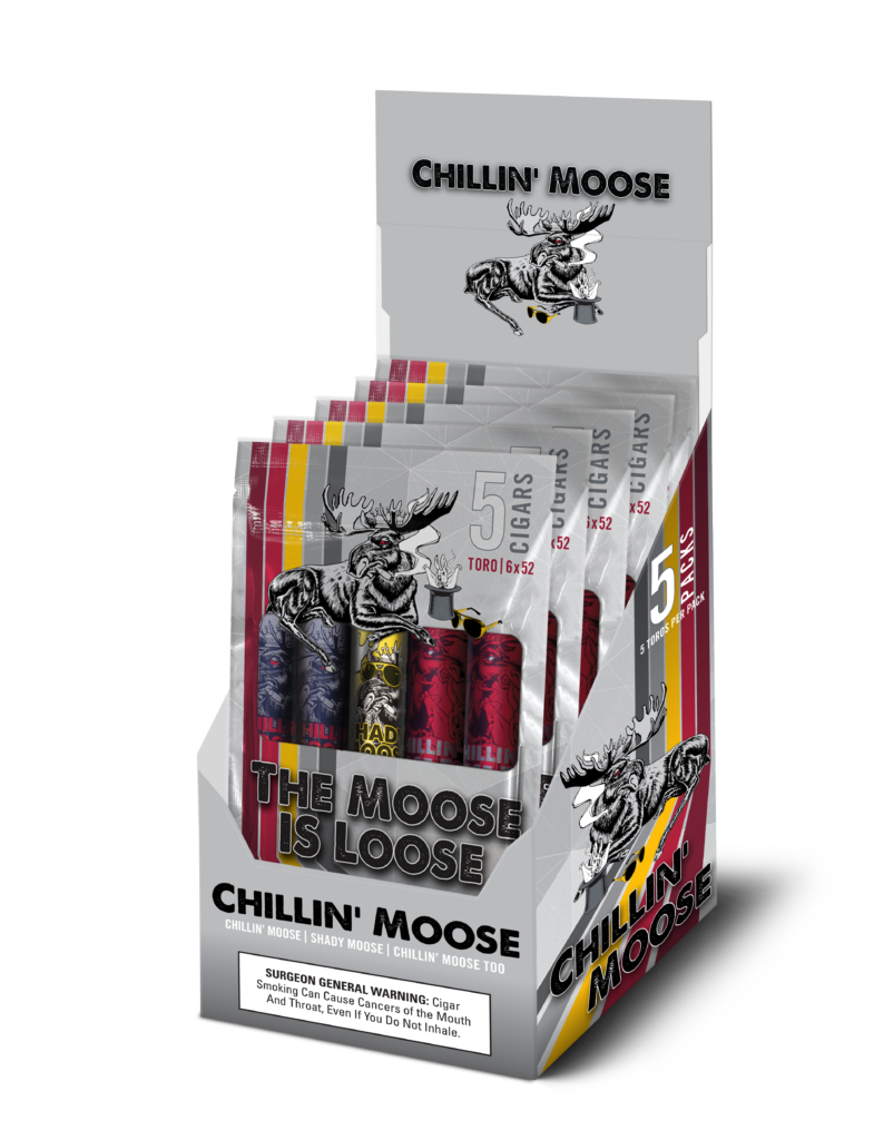 Chillin' Moose Unveils Toro Sampler Showcasing Three Blends 1 Chillin Moose Toro Sampler Display