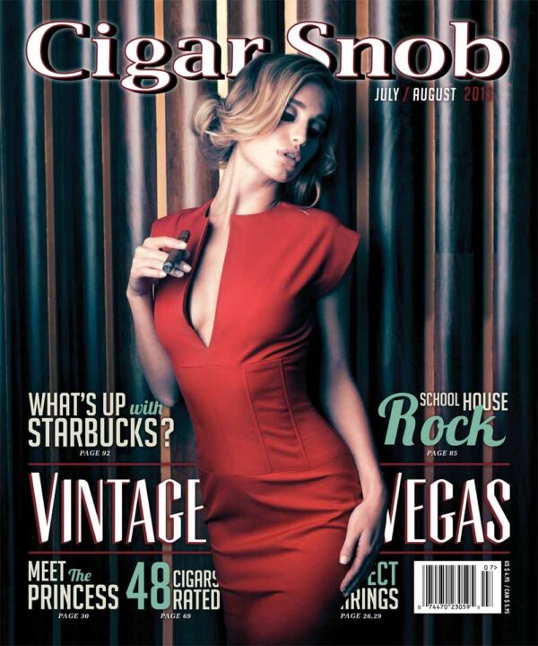 Cigar Snob Magazine July August 2013 cover