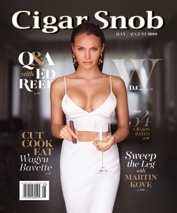 Cigar Snob Magazine July August 2019 cover shot