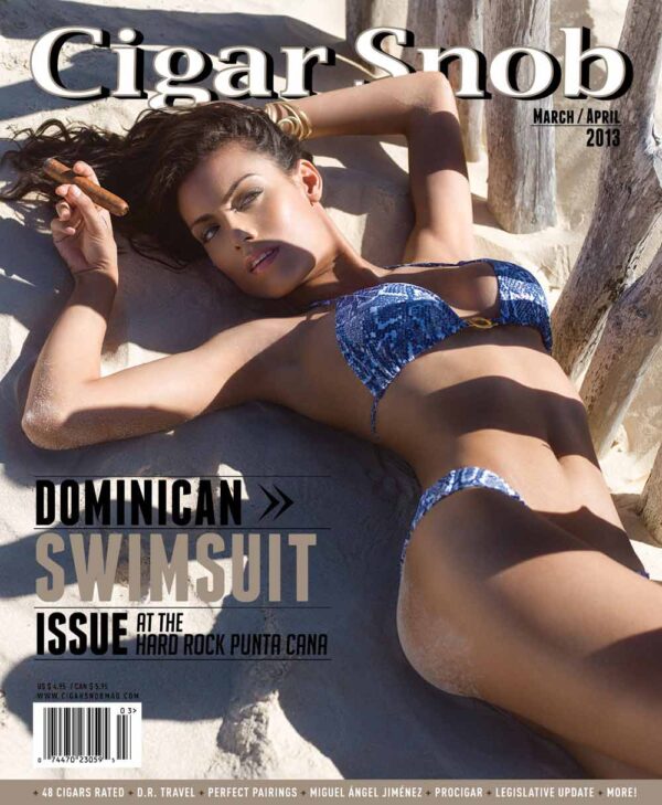 Cigar Snob Magazine March April 2013 cover