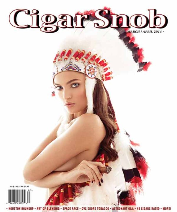 Cigar Snob Magazine March April 2014 cover