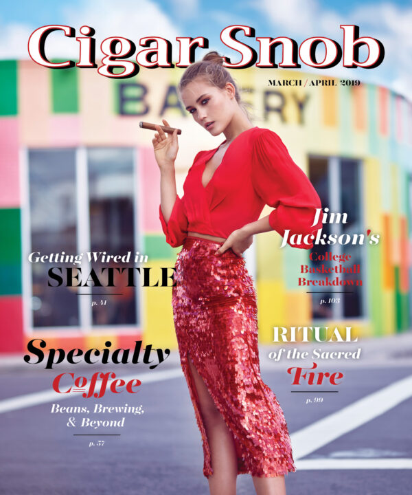 Cigar Snob Magazine March April 2019 cover