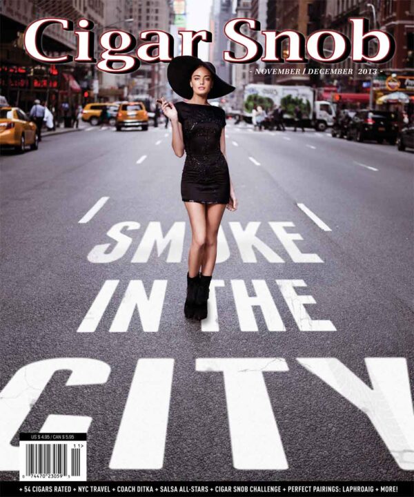 Cigar Snob Magazine November December 2013 cover