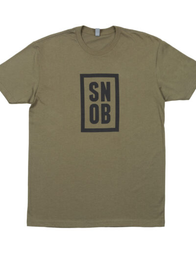 CigarSnob T-Shirt in Green - Front