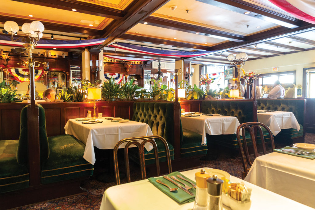 The dining room at Old Ebbitt Grill