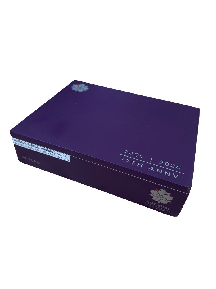 Room101 Cigars Unveils 17th Anniversary Cigar 1 Closed Box 1