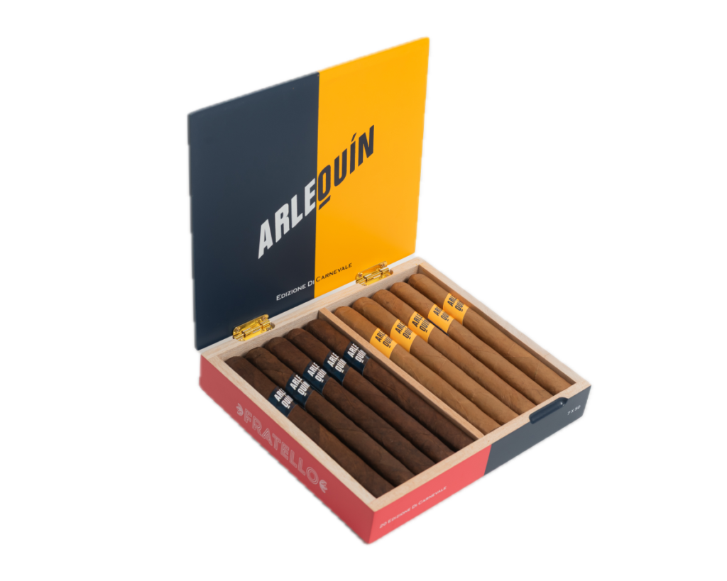 Fratello Cigars Now Shipping Arlequin Edizione Di Carnevale 1 DSC 0858 Background Removed