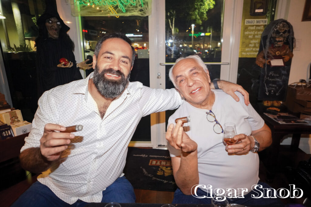 Davidoff Nicaragua 10th Anniversary Experience at Neptune Cigars 2 Daniel and Arturo Savinon