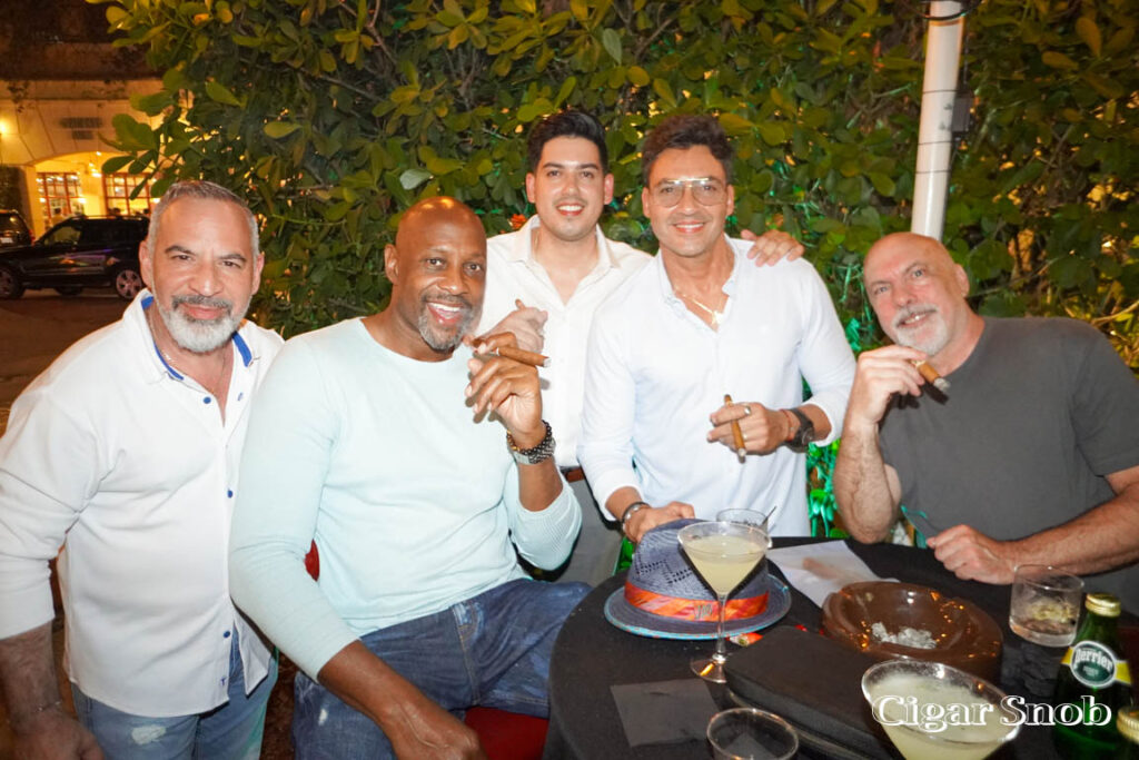 Galiano 5th Year Anniversary Party 6 David Levy Alonso Mourning Camilo and Manny Iriarte and Brian Kuhs