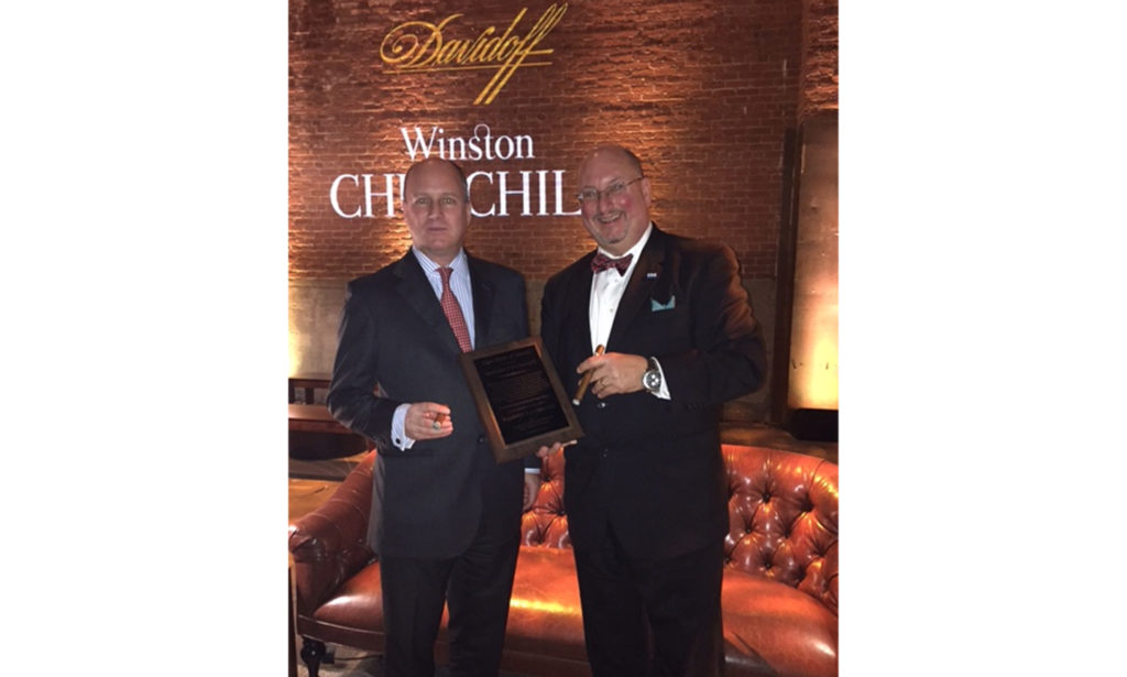 Winston Churchill’s great-grandson Randolph gets Cigar Rights of America lifetime membership 1 Churchill