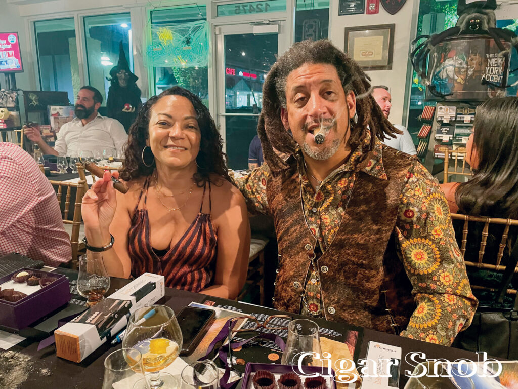 Davidoff Nicaragua 10th Anniversary Experience at Neptune Cigars 6 Evelyn Luna and Scott Chester