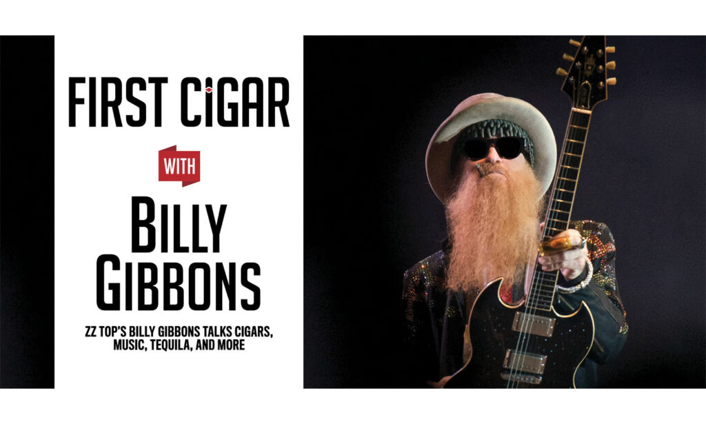 First Cigar with Billy Gibbons