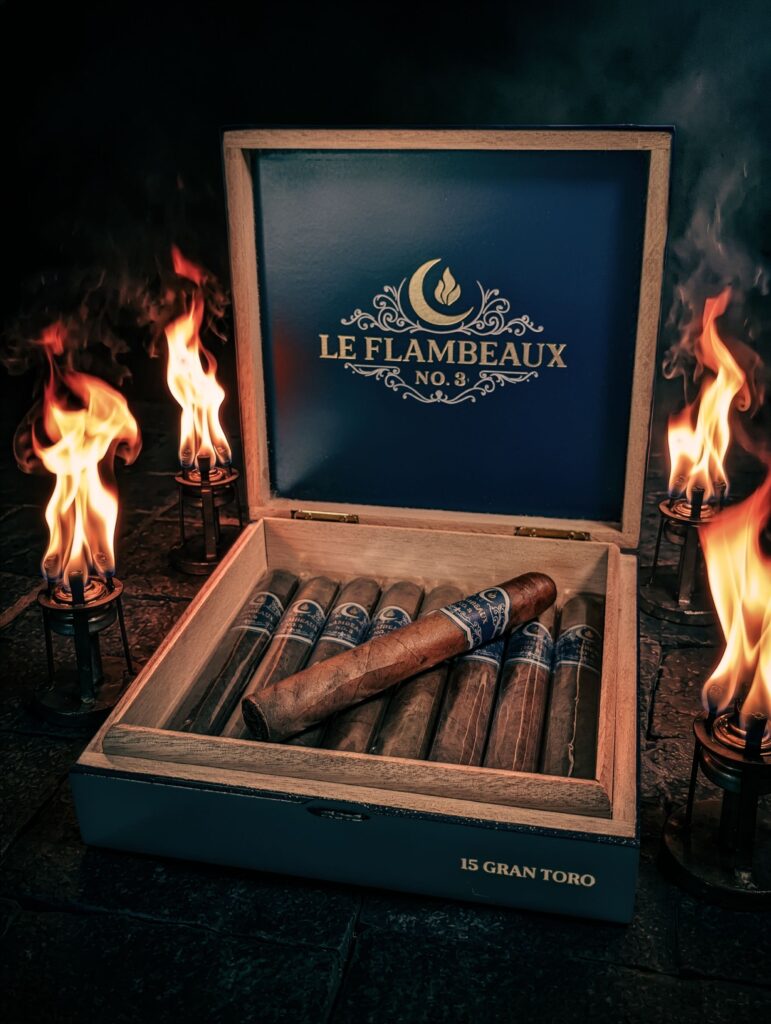 LA Cigar Collective is releasing Le Flambeaux 1 FlambeauxTorchBox