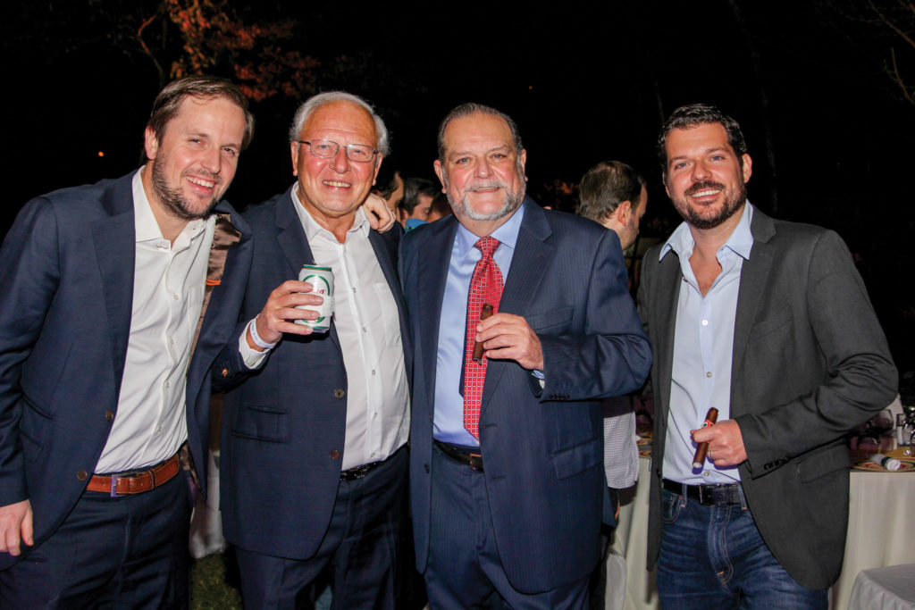 Fred and Guido Vandermarliere and Dr. Martínez Cuenca and Juan Martínez