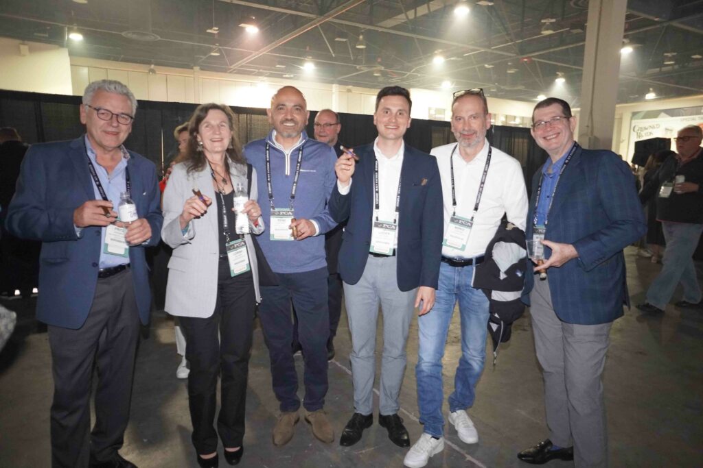 PCA Coverage - Premium Cigar Association's Annual Convention & Trade Show 8 Fritz Bossert Corina Villiger Rene Castaneda Lucien Villiger Mirko Lorenzo and Matias Maragoto2 1