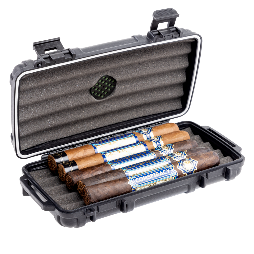 Quality Importers Reveal The 5-count Cigar Caddy Camouflage Travel Case 9 HUM CC5 CAMO 5