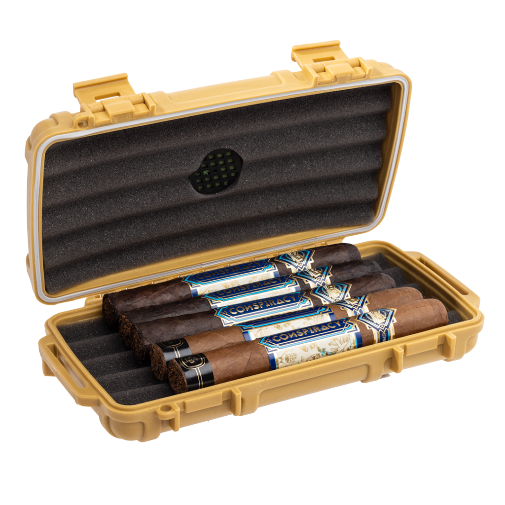 Quality Importers Reveal The 5-count Cigar Caddy Camouflage Travel Case 2 HUM CC5 TN CAMO 5