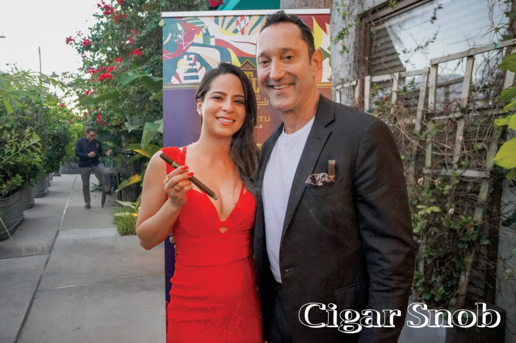 Launch of Trinidad Espiritu Series 3 at CHICA, Miami 2 Ibis Lu and Jonathan Blue2