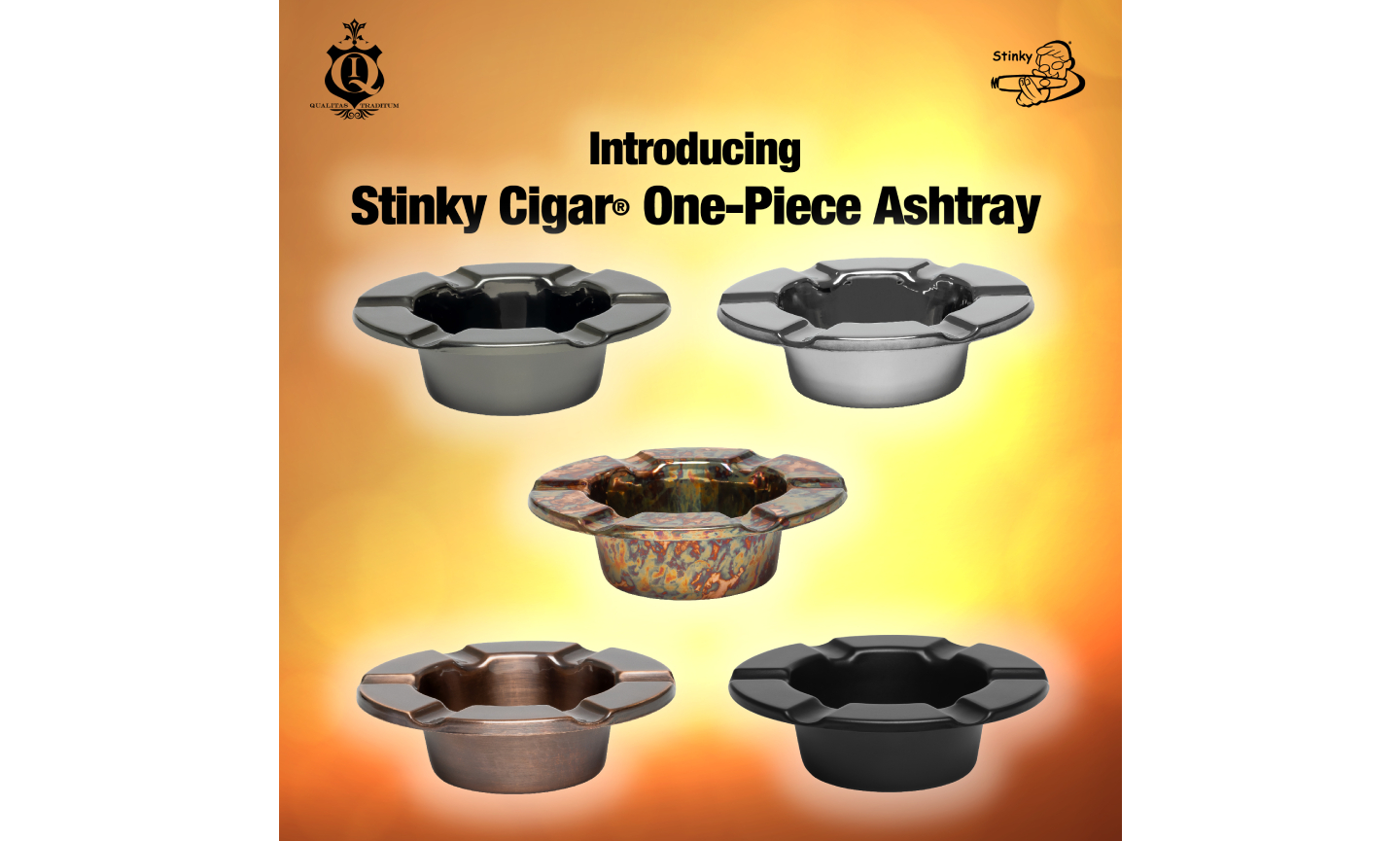 One-Piece Ashtray