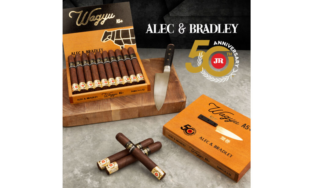 JR Cigar to Release Alec & Bradley Wagyu A5 1 JR Cigar