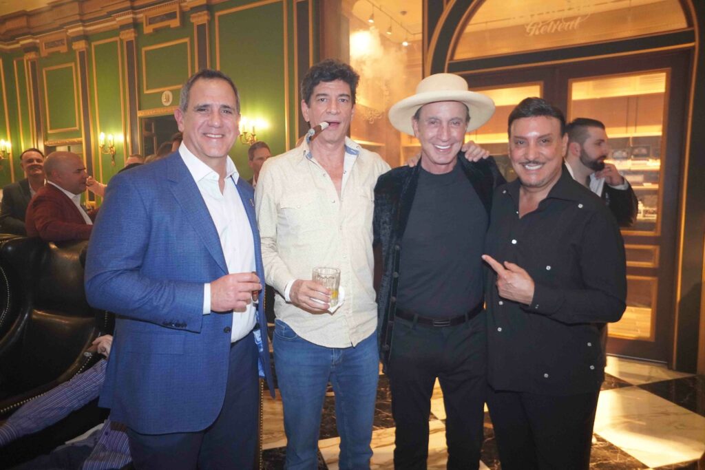 PCA Coverage - Premium Cigar Association's Annual Convention & Trade Show 28 Jorge Padron Jochy Blanco Litto Gomez and Carlos Carlito Fuente Jr.2