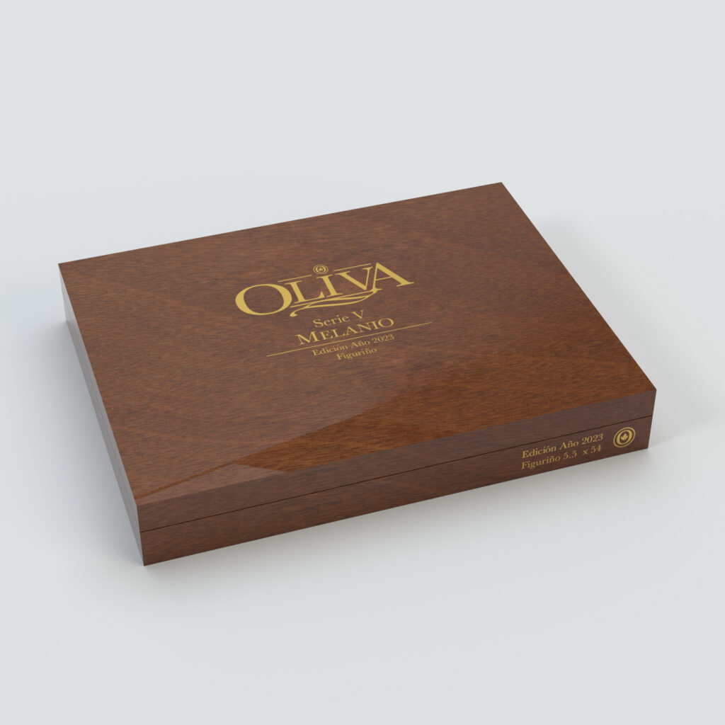 Oliva Serie V Melanio Limited Edition 2023 Figuriño Debuts at PCA 2023 2 Kist closed