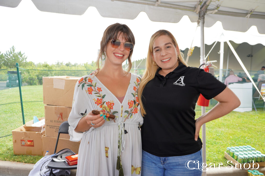 Rocky Mountain Cigar Festival 1 Laurel Tilley and Giselle Rosales