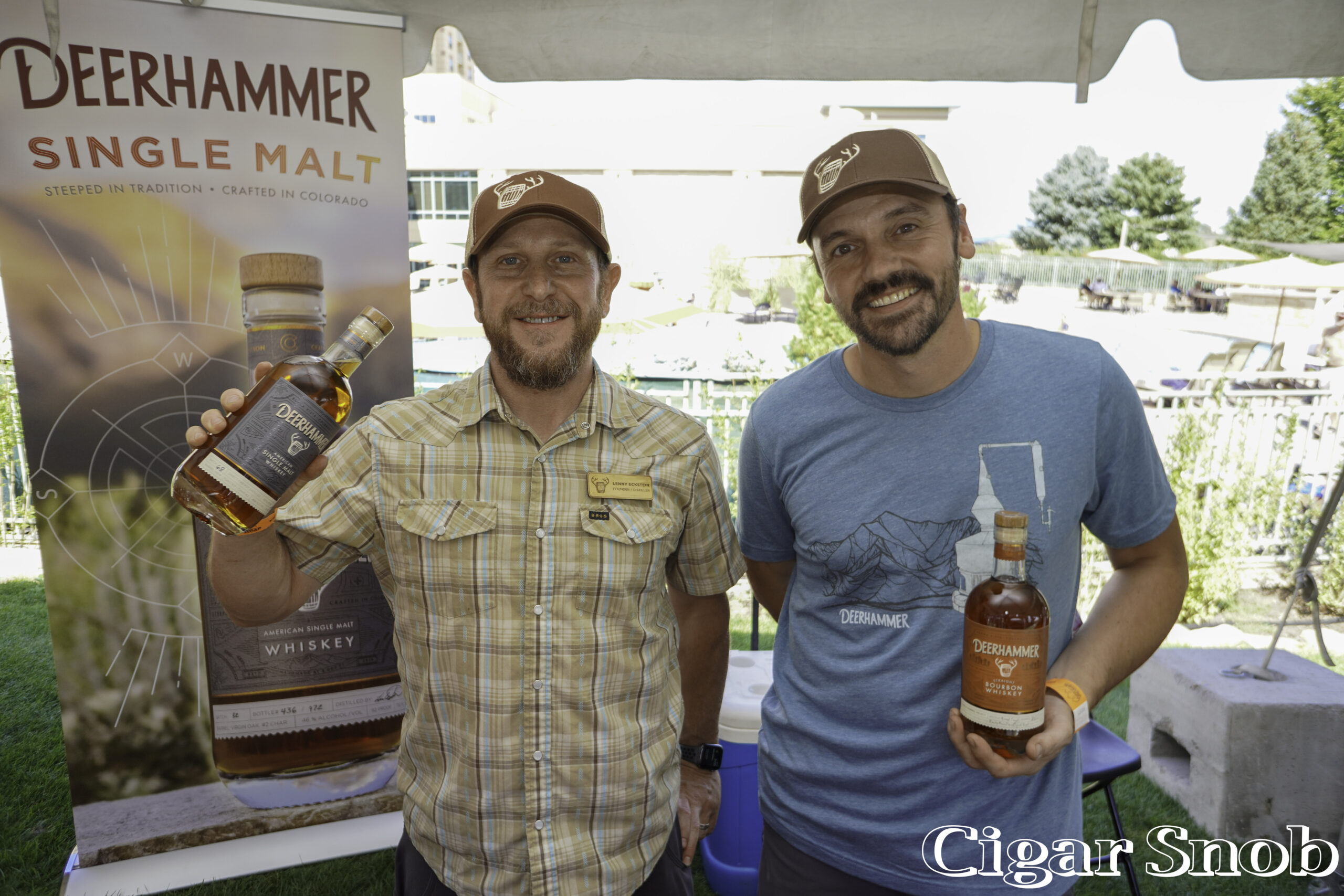 Lenny Eckstein and Mike Blais Deerhammer Distillery scaled