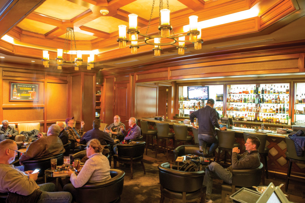 Lit, Snoqualmie Casino’s cigar bar