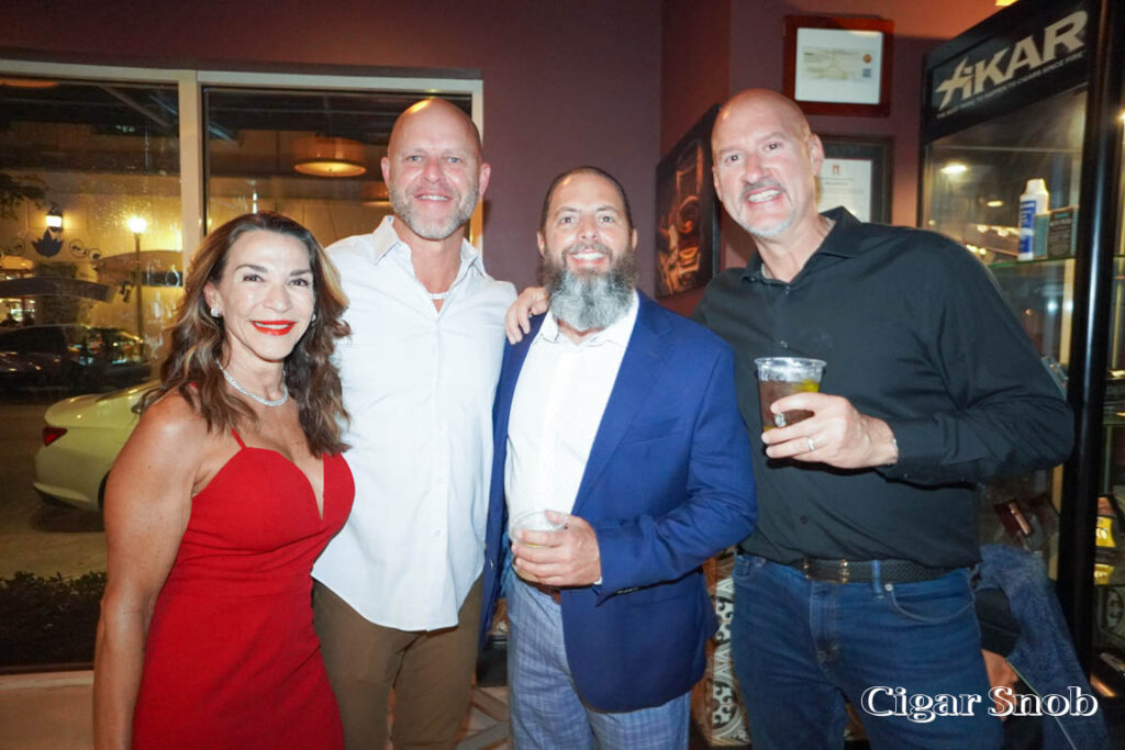 Galiano 5th Year Anniversary Party 10 Lourdes and Chris Hodges Ozzie Gomez and Ciro Rodriguez