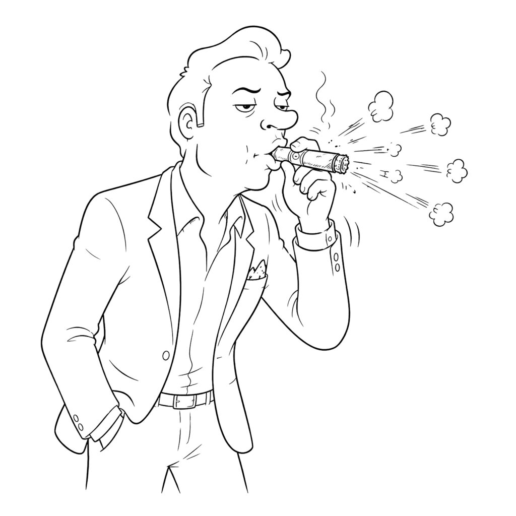 Cigar Smoking Faux Pas│20th Anniversary Edition 4 Machine Gun Puffer