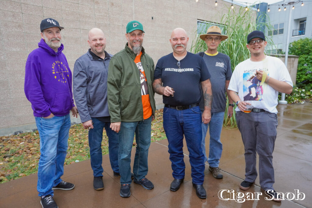 Cigar Dojo Block Party with Camacho 5 Marty Cowen Jon Korber Michael Zackavec Turtle Mitchell Hohstadt and Brett Jarman2
