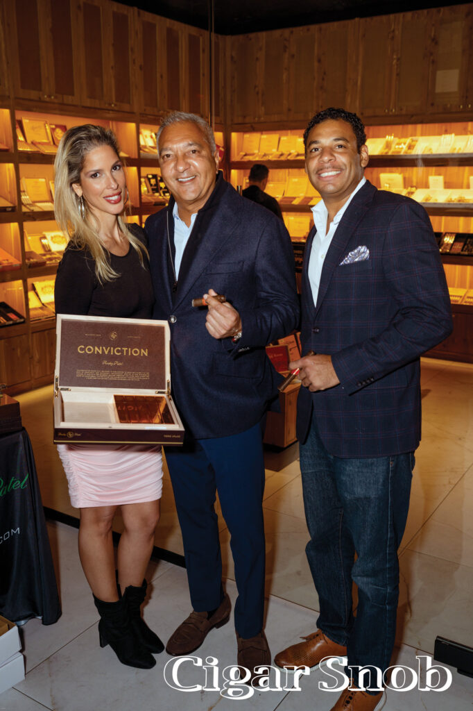 Rocky Patel Cigars at Tabacon Cigar & Spirits 4 Massiel Prieto Roocky Patel and Jose Morel