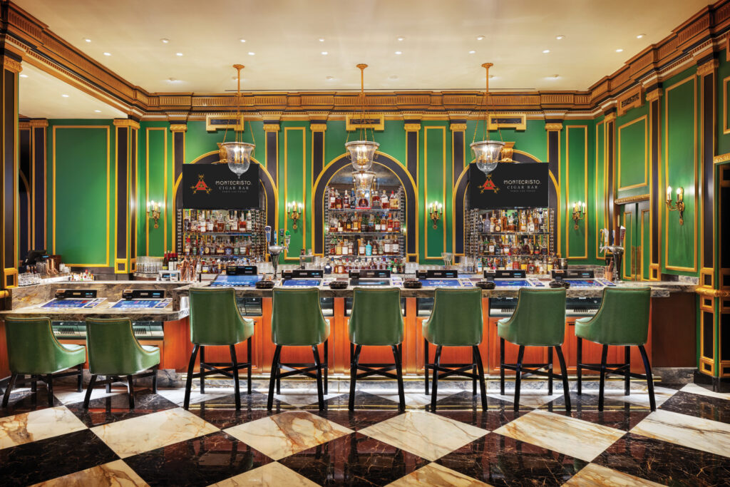 Casino Cigar Lounges 5 Montecristo Cigar Bar at Paris Las Vegas Bar 808 mc