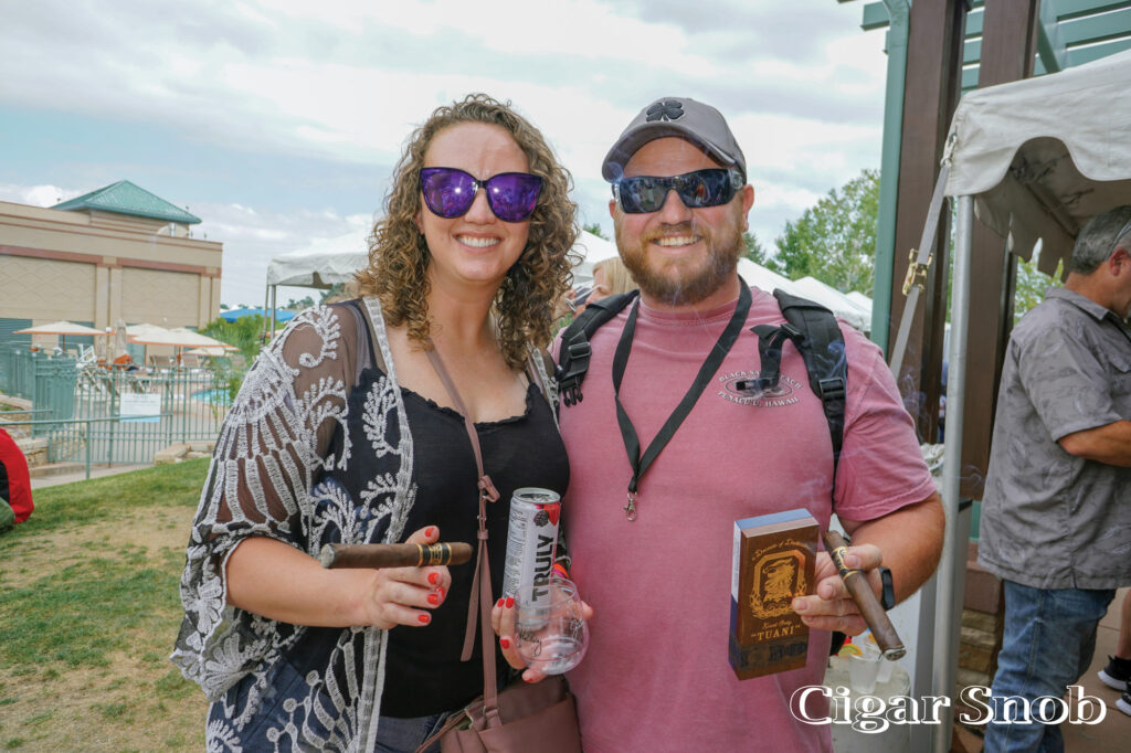 Rocky Mountain Cigar Festival 7 Natalie and Drew Perry