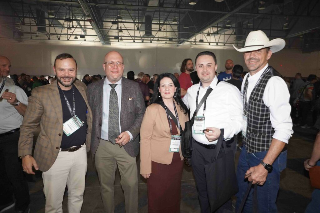 PCA Coverage - Premium Cigar Association's Annual Convention & Trade Show 12 Nestor Andres Plasencia David Spirt Angelisa and Vincenzo Iannello and Travis Pappenheim