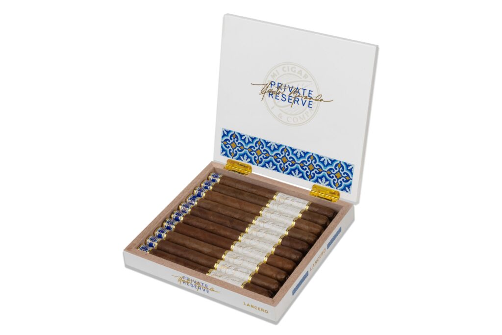Miami Cigar & Co. Shipping Nestor Miranda Private Reserve Lancero 2 Nestor Miranda Private Reserve Box Open Right copy