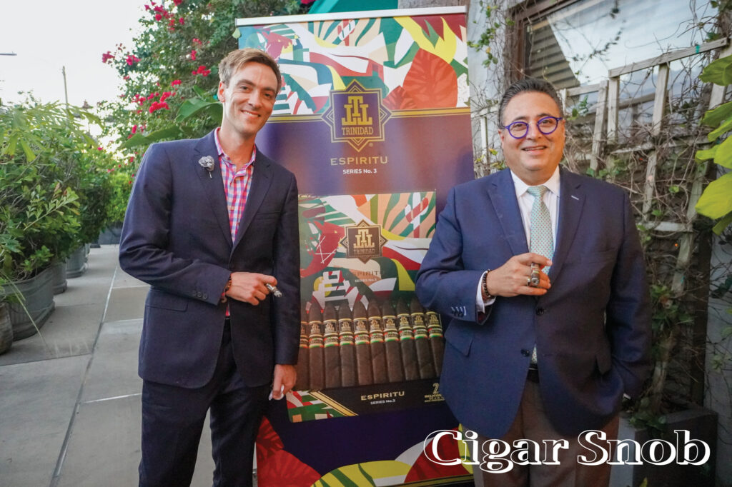 Launch of Trinidad Espiritu Series 3 at CHICA, Miami 3 Oliver Hyams and Rafael Nodal2