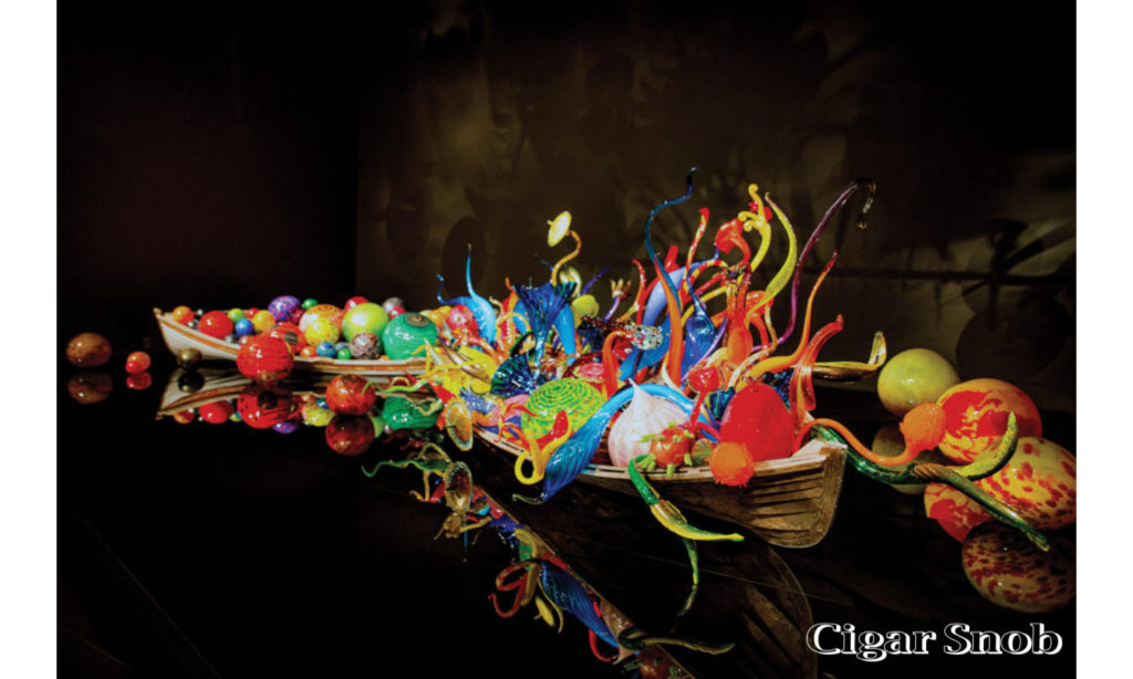 One of many works by Dale Chihuly at Chihuly Garden Glass 1024x683 small 1