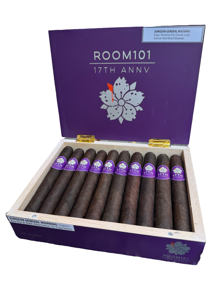 Room101 Cigars Unveils 17th Anniversary Cigar 2 Open Box 3