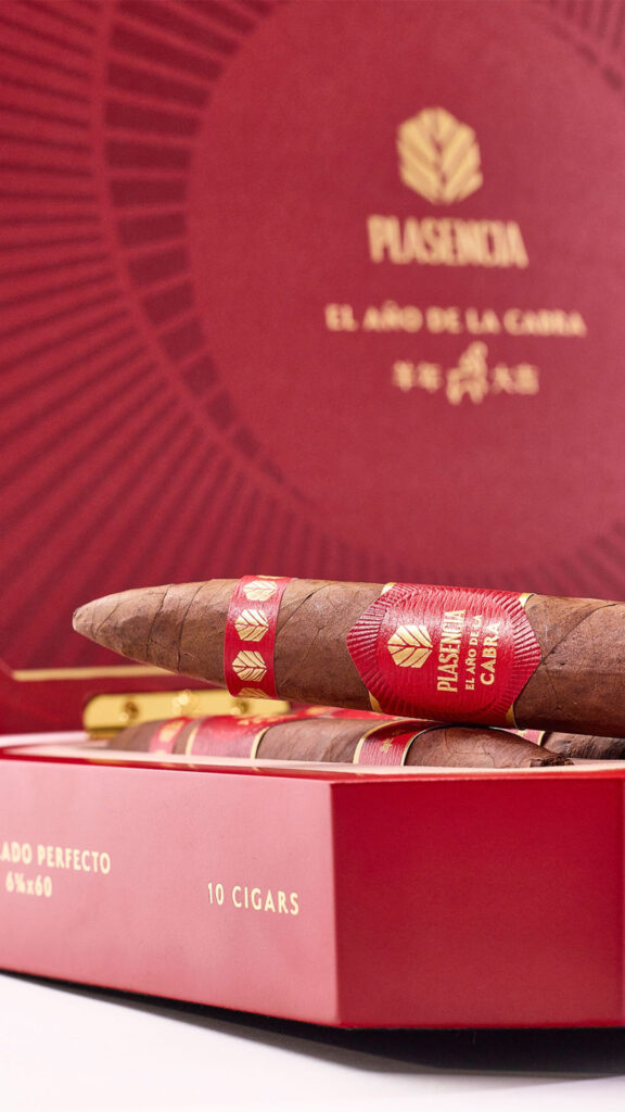 Plasencia Cigars Unveils El Año De La Cabra, Its 2027 Chinese Zodiac Cigar 1 Placsencia YOTG Social 1080x1920 002